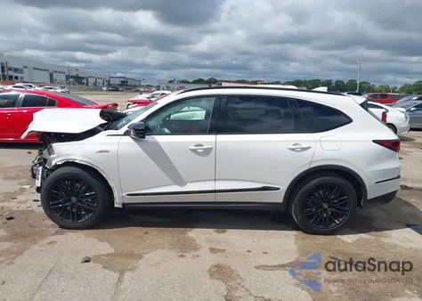 2025 Acura Mdx A-Spec Advance Package из США, поврежденный, VIN 5J8YE1H97SL012033